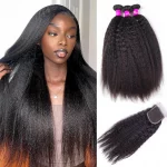 Tinashe hair kinky straight with closure