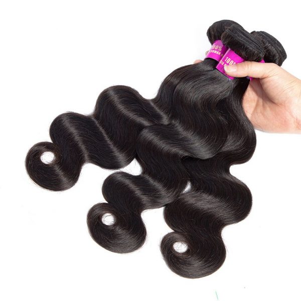 Brazilian Body Wave Hair 3 Bundles With Closure | Tinashehair