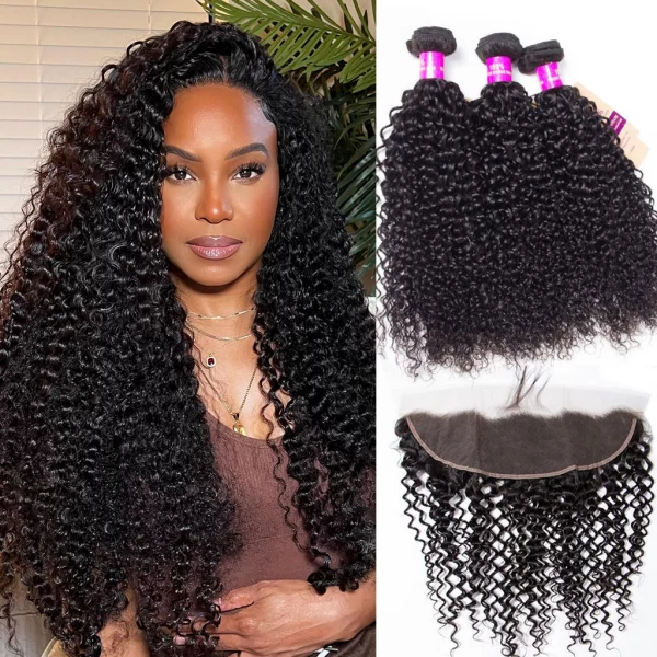 Tinashe hair curly with HD frontal