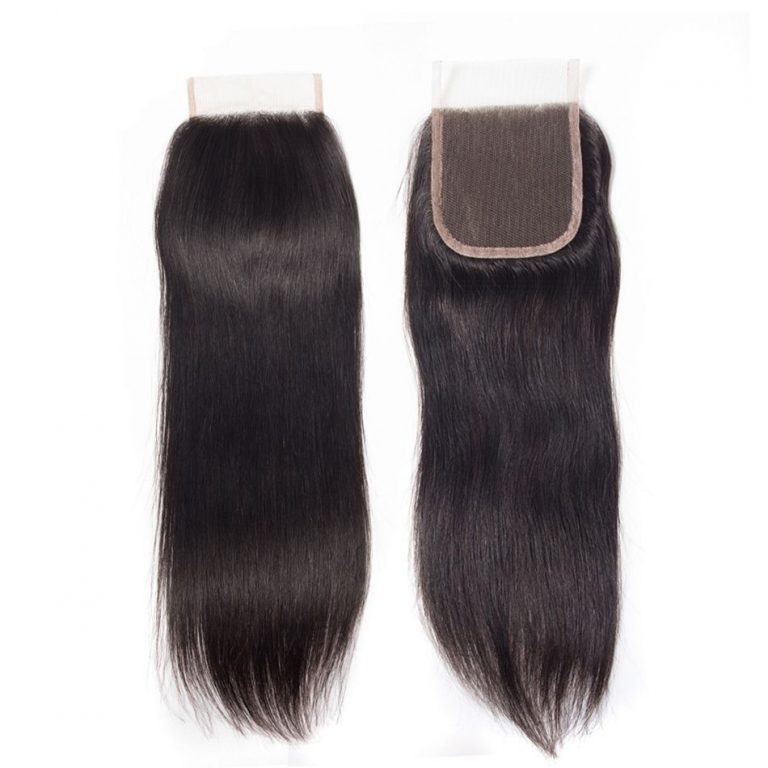 Brazilian Straight Hair 4 Bundles With Closure | Tinashehair