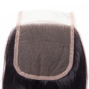 straight hair lace closure 3