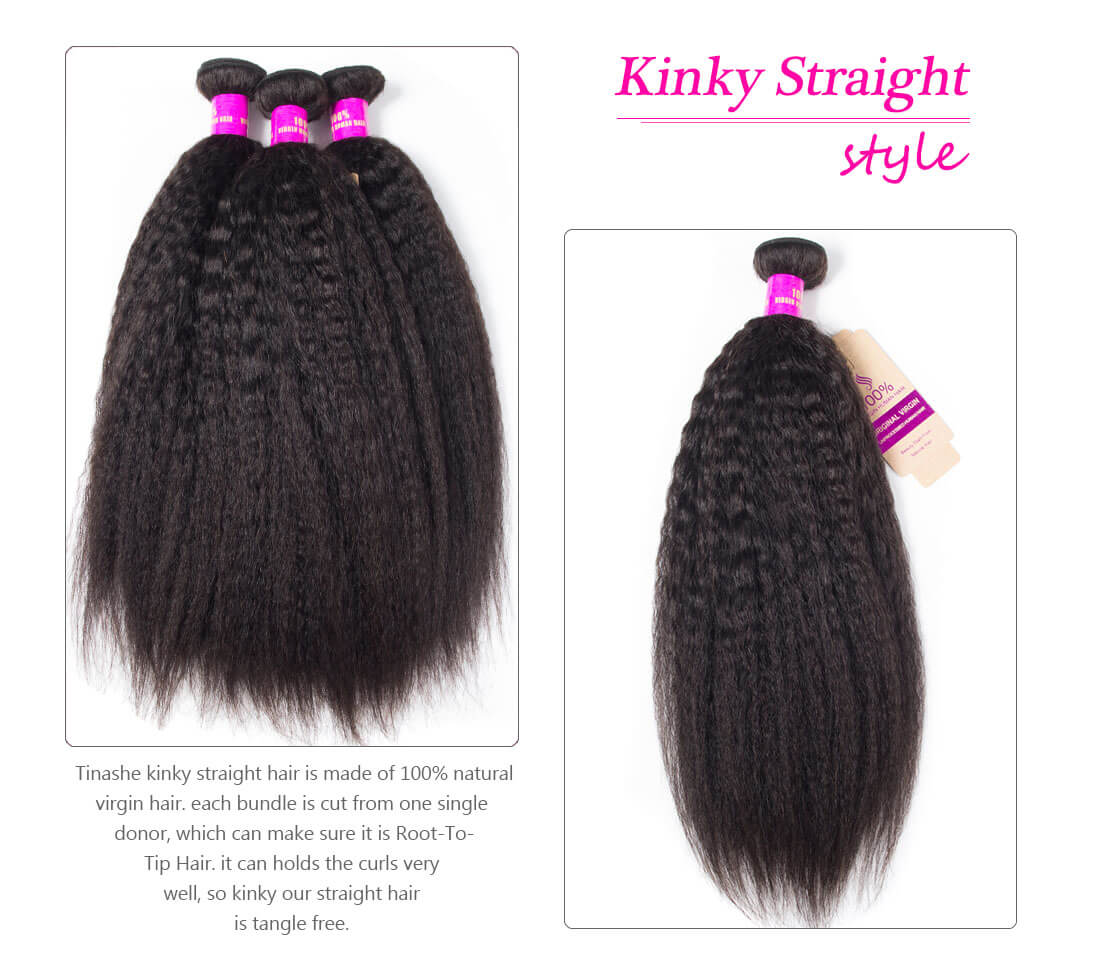 tinashe hair kinky straight bundles
