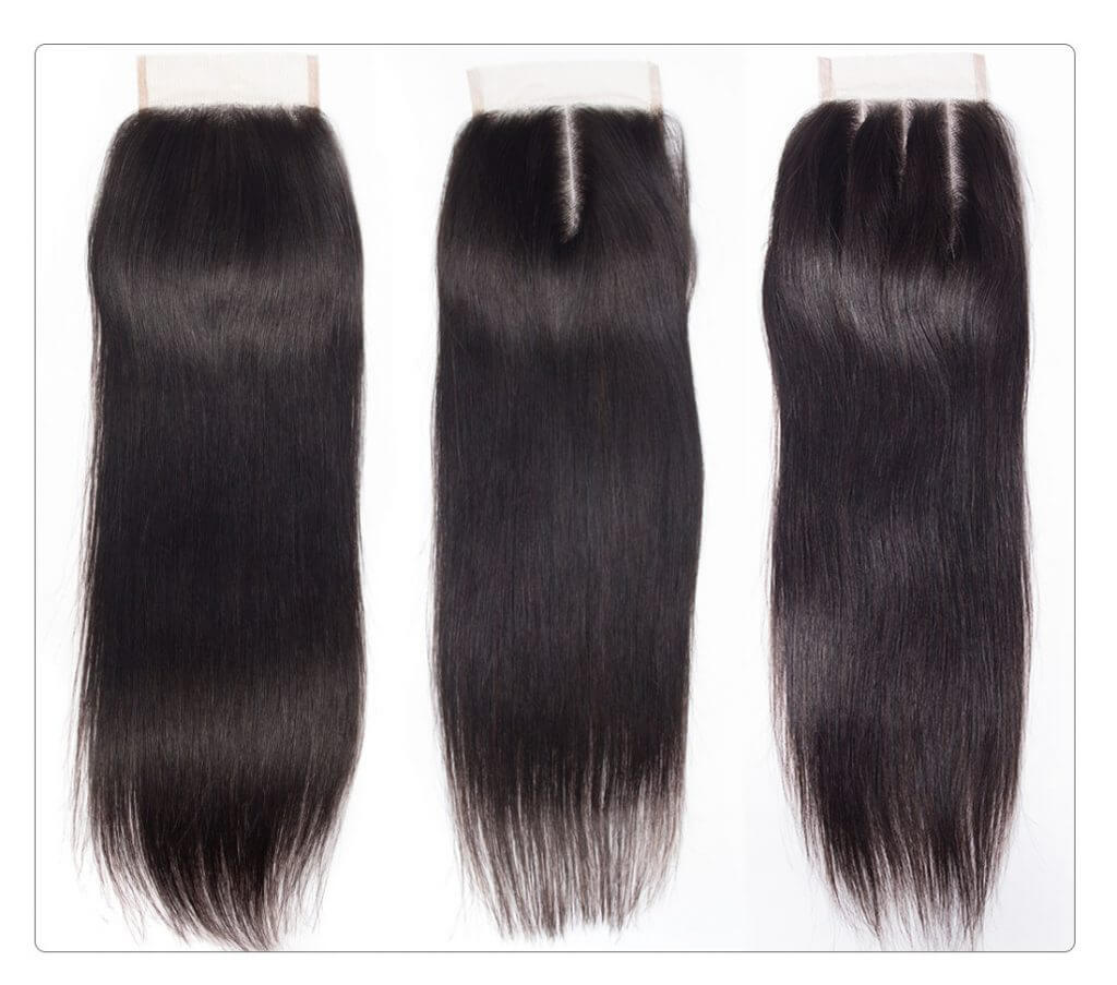 Tinashe Hair Brazilian Straight Human Hair 3 Bundles With Closure Mink ...