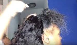 Here Is a Method That is Helping Half Up-Half Down Sew-In Hair Weave