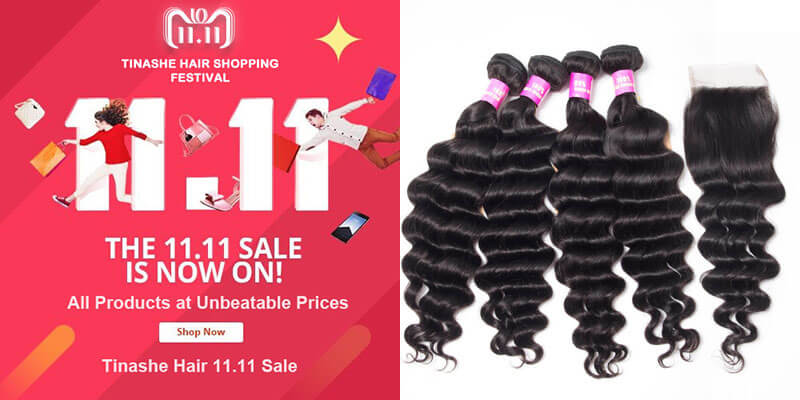 tinashe hair 11.11 sale - loose deep wave