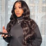 Body wave 6x6 lace closure wig