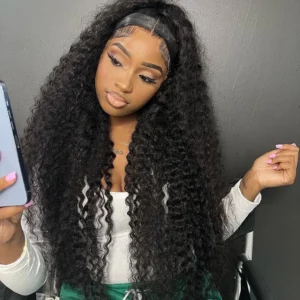 Tinashe hair 360 lace front wig curly (3)
