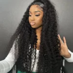 Tinashe hair 360 lace front wig curly (4)