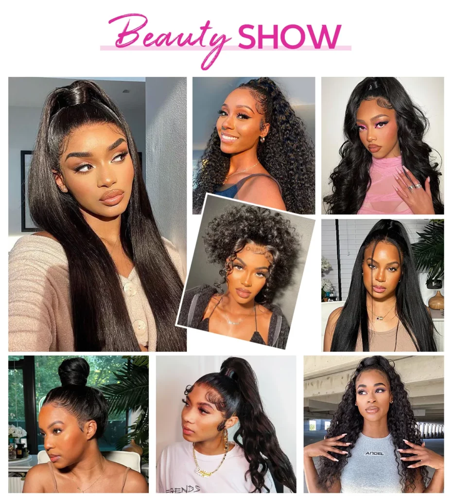 Tinashe hair 360 lace wig show