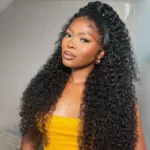 Tinashe hair curly 360 lace wig