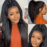 Tinashe hair kinky straight 360 lace wig (4)