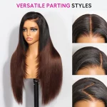 Tinashe hair ombre brown yaki straight wig with layers (3)