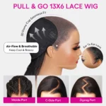 Tinashe hair pull go 13x6 lace wig details