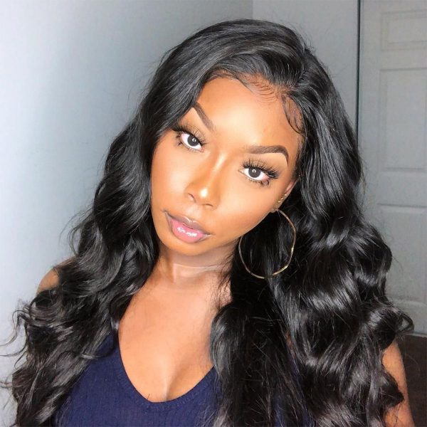 Brown Color Body Wave 13×4 Lace Front Wigs | Tinashehair