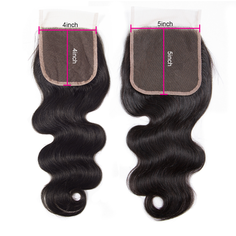 Tinashe hair body wave 5x5 lace closure