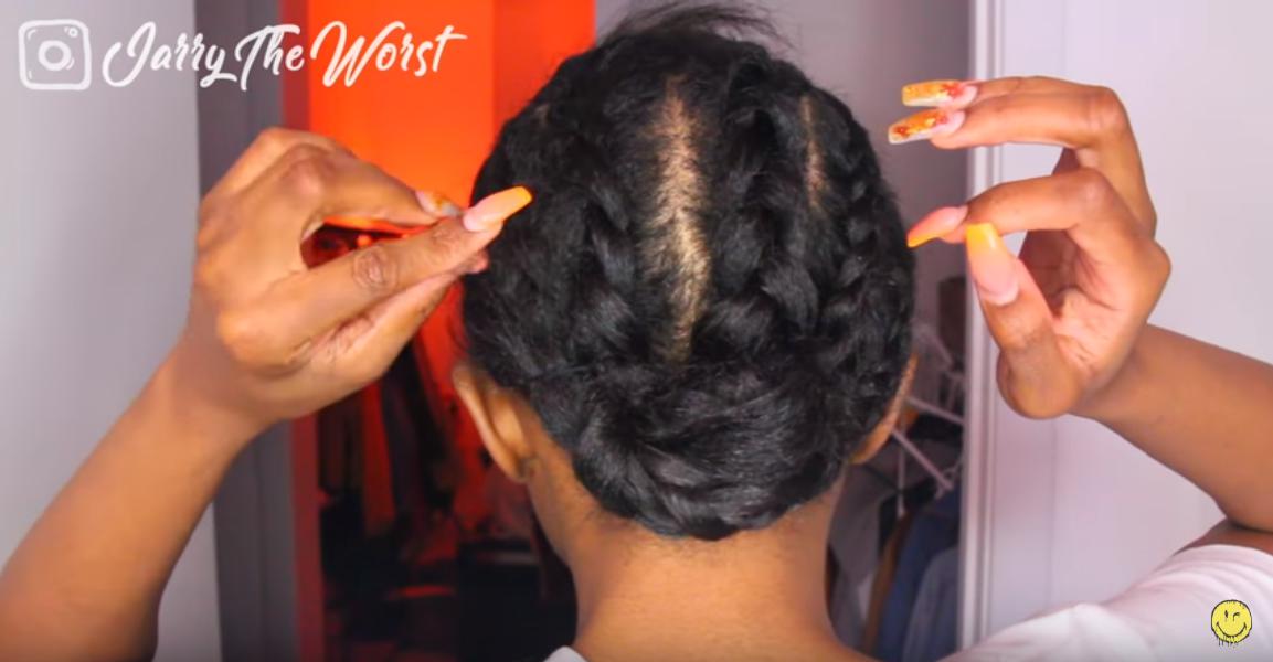 Super Protective Half Up Half Down Quick Weave Method Tinashehair