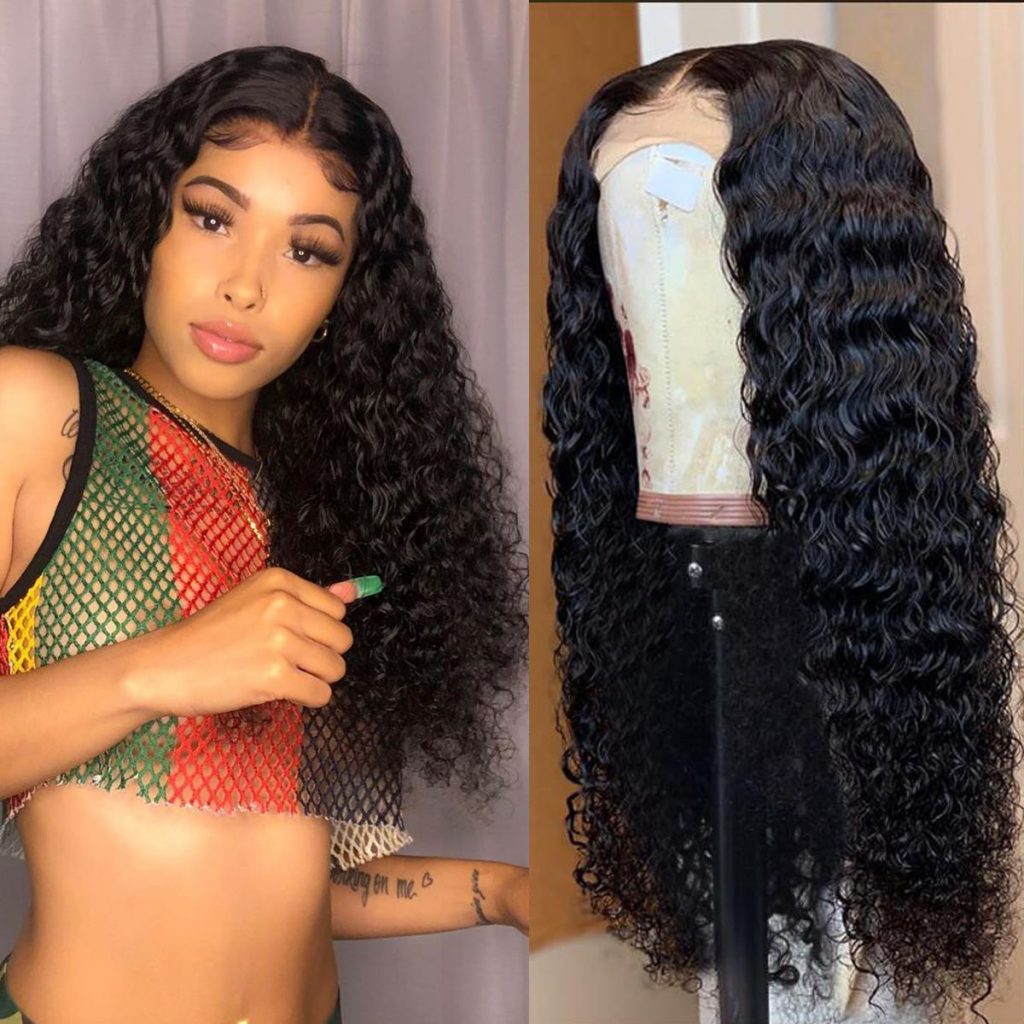 13x6 lace front wig deep wave