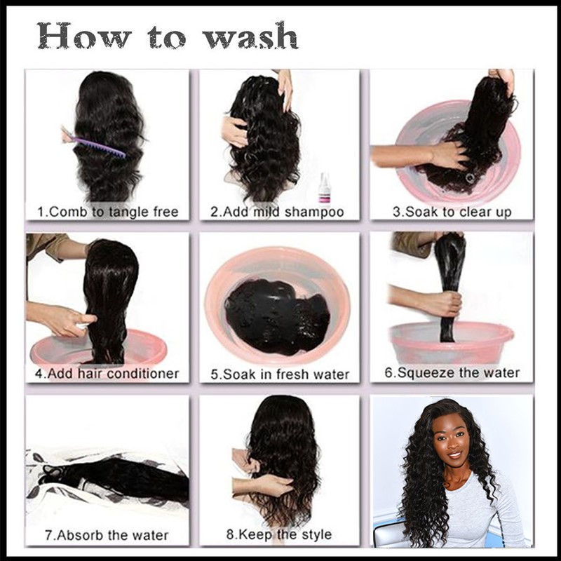 Can I Wash My Human Hair Wig with Water?