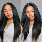 Kinky-straight-full lace wig