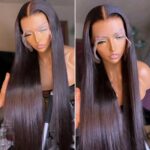 Straight 13x4 HD lace front wig