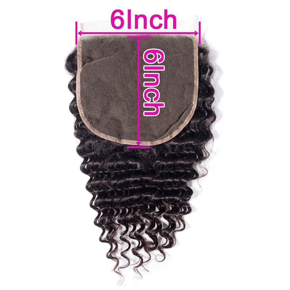 Tinashe hair 6x6 lace closure deep wave
