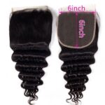 Tinashe hair 6x6 lace closure loose deep