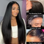 Tinashe hair Straight 13x4 HD lace wig