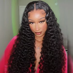 Tinashe hair bleached knots deep wave glueless wig (1)