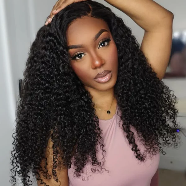 Tinashe hair bleached knots glueless curly wig (1)