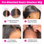 Tinashe hair bleached knots glueless wig details (1)