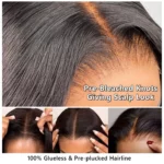 Tinashe hair bleached knots glueless wig details (2)