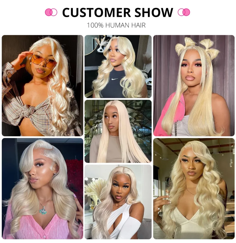 Tinashe hair blonde wig buyer show