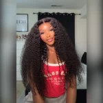 Tinashe hair deep wave lace frontal wig