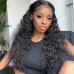 Tinashe hair glueless water wave lace frontal wig 5