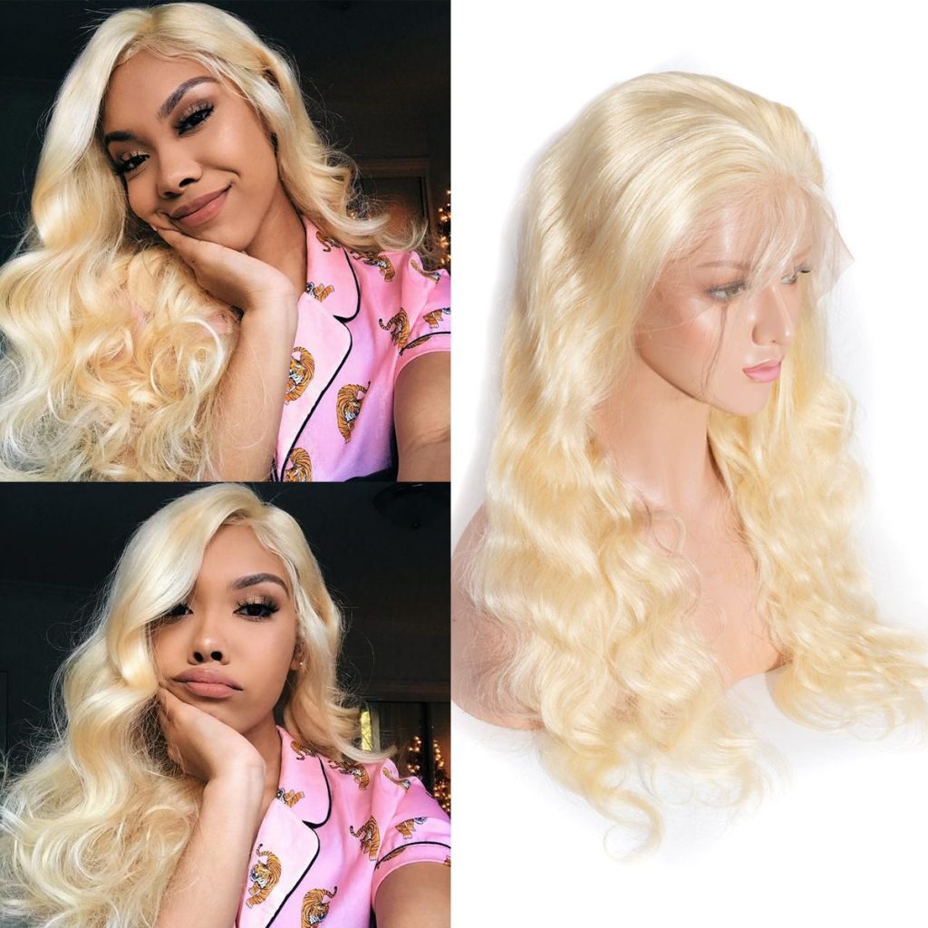 blonde body wave wig 1