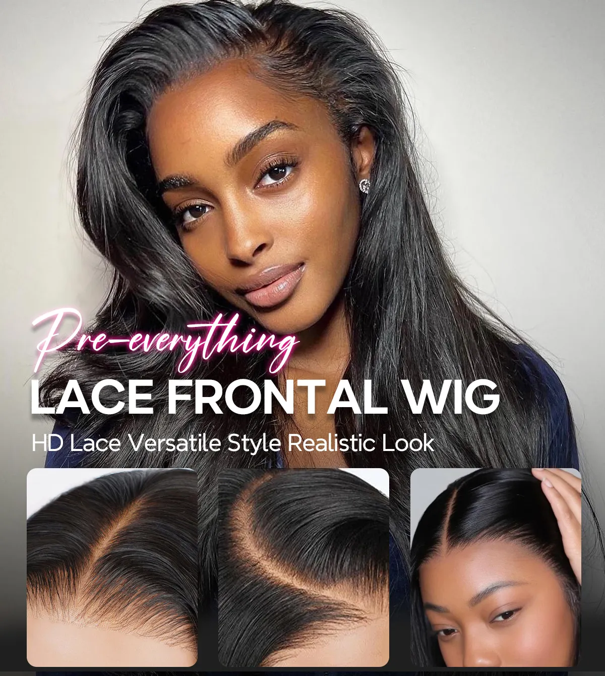 pre-everything lace wig details