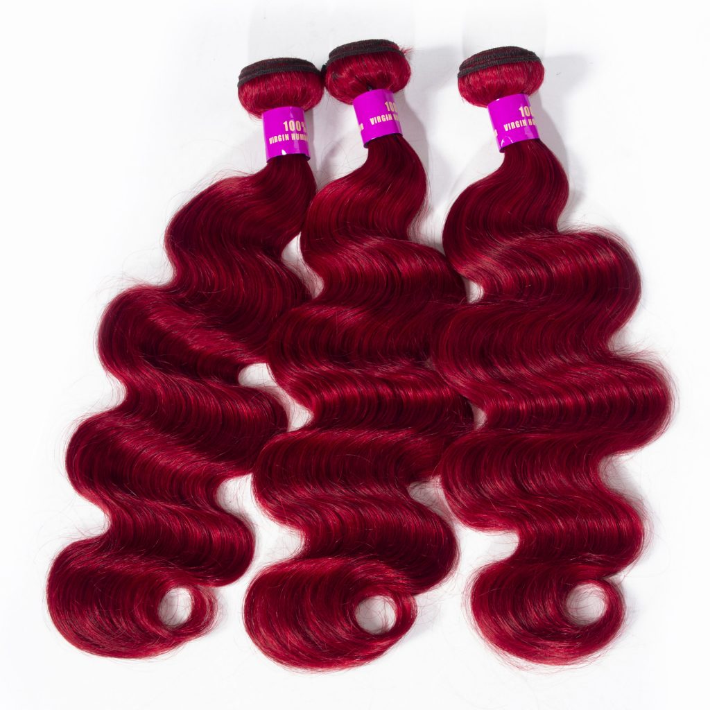 red bundles - Tinashehair