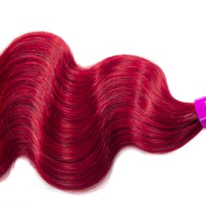 red body wave hair bundles 5