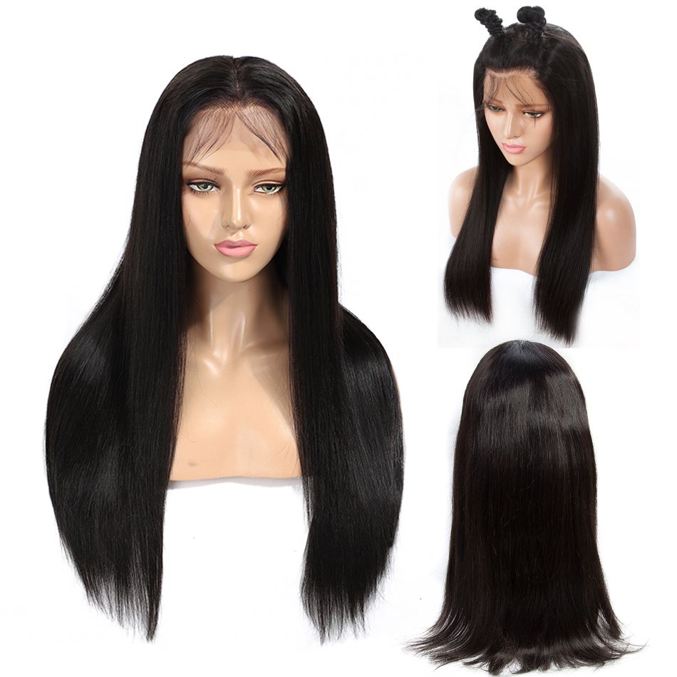 Straight 13x4 lace front wig