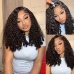 Tinashe hair burmese curly short wig C part 2