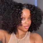 Tinashe hair glueless kinky curly bob wig (7)