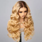 Tinashe hair ombre honey blonde body wave wig 1