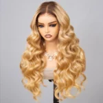 Tinashe hair ombre honey blonde body wave wig 2