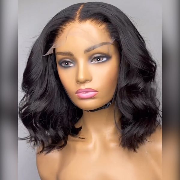 Tinashe hair loose deep short bob wig