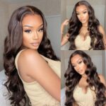 Tinashe hair brown body wave lace wig