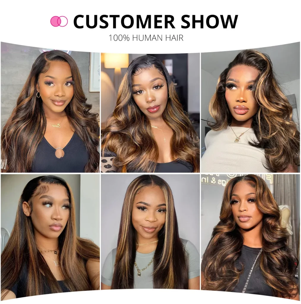 Tinashe hair highlight 1b-30 lace wig buyer show