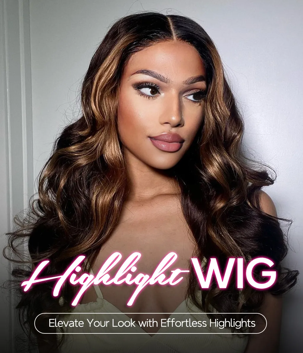 Tinashe hair highlight wig details