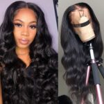 Body wave lace front wig 250% density