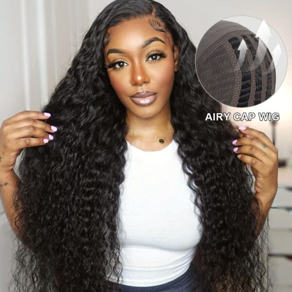 Tinashe hair airy cap wig water wave (1)
