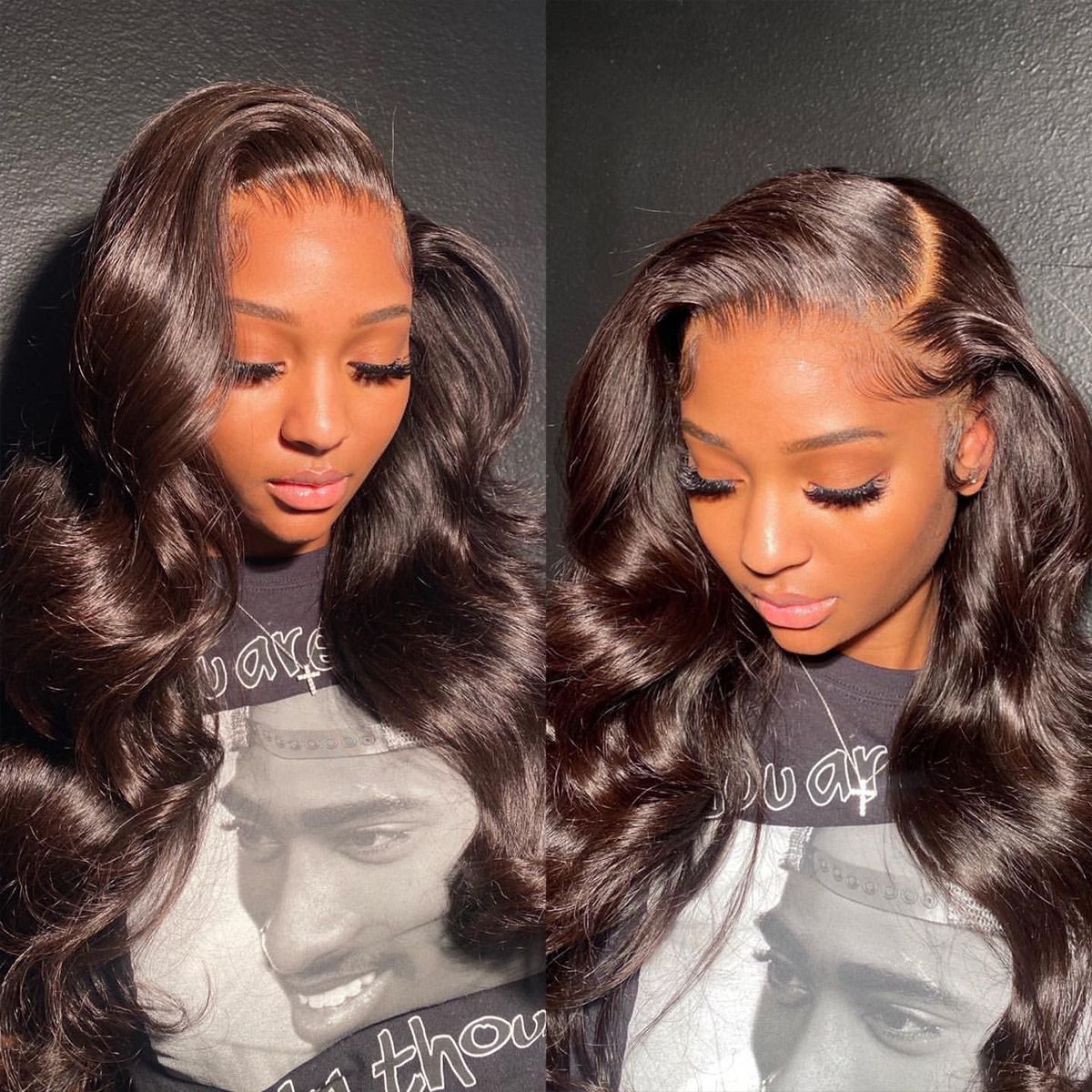 Tinashe hair high density body wave lace wig